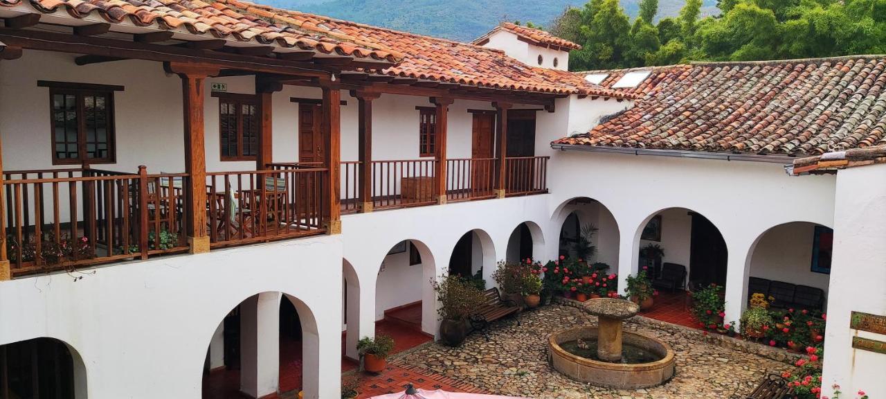 Posada Portal De La Villa Villa de Leyva Exterior foto