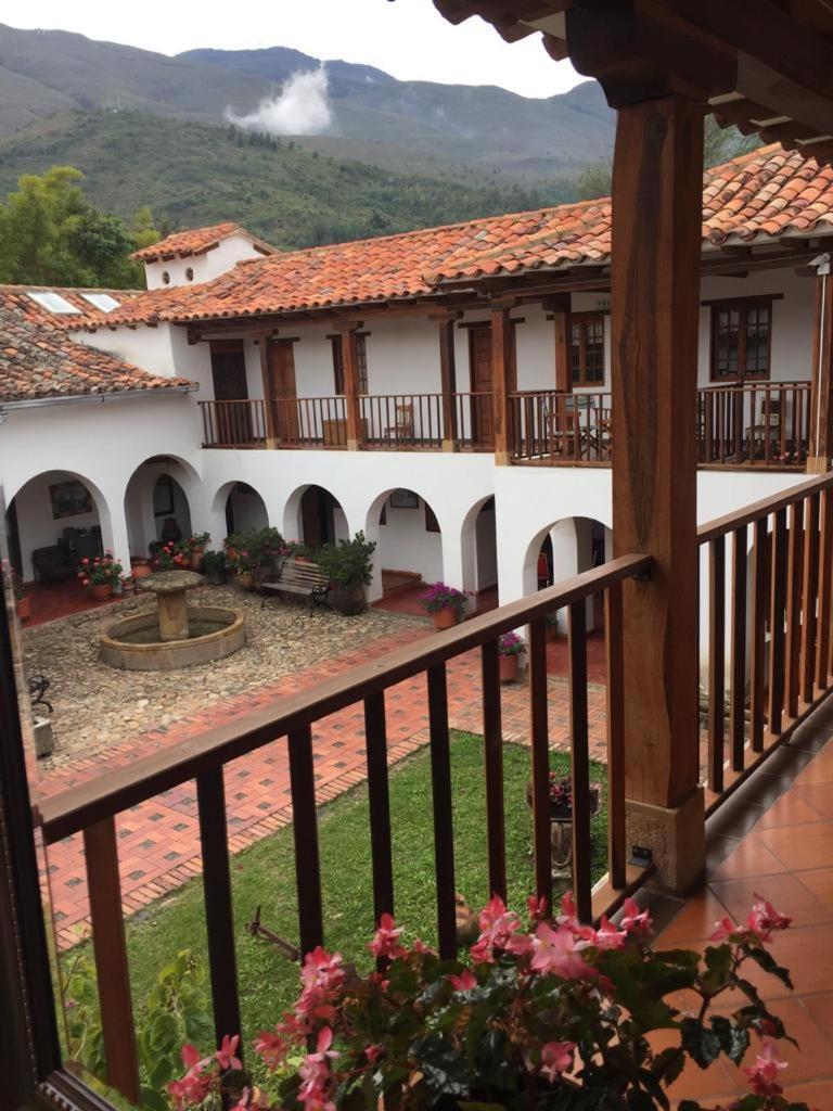 Posada Portal De La Villa Villa de Leyva Exterior foto
