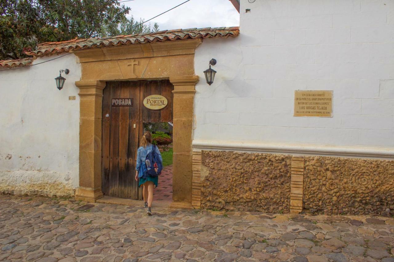 Posada Portal De La Villa Villa de Leyva Exterior foto